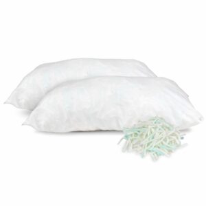 Coppia Cuscini in Fiocco di Memory Foam - Comfort e Sostegno - Per un Riposo Rigenerante - Gea