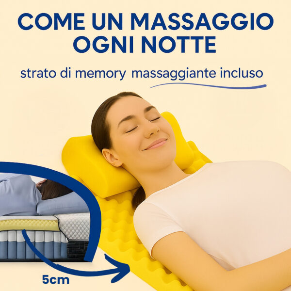 Materasso Healthy Relax 1600 Molle Insacchettate -H 25CM - Dispositivo Medico - immagine 3