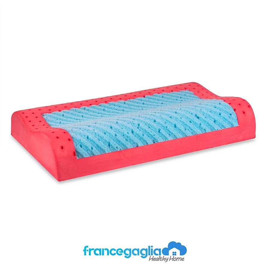 KALI - Cuscino Cervicale in Memory Foam - Air Sense - Aromatherapy -  Francegaglia I Migliori Materassi Memory Made In Italy