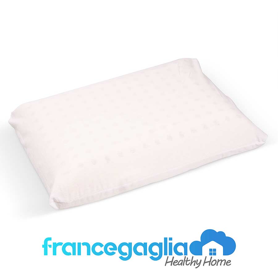 NEFTI - Cuscino Culla Antisoffoco Neonato in Memory Foam Anallergico - h.6  cm