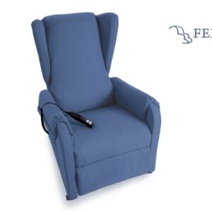 PO310 Poltrona elettrica elevabile - passaggi stretti 66 Cm-poltrona anziani -