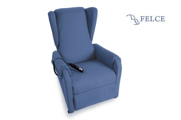 PO310 Poltrona elettrica elevabile - passaggi stretti 66 Cm-poltrona anziani -