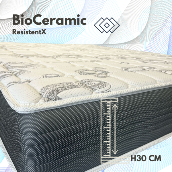 Materasso Bioceramic ResistentX 1600 Molle- Lusso e Tecnologia per un Riposo Perfetto - immagine 2