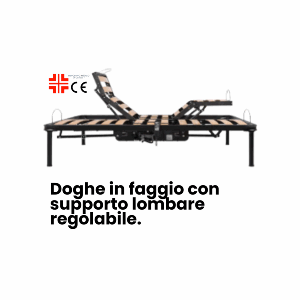Rete Elettrica Motorizzata  2 Cuscini Memory  in Omaggio - immagine 3